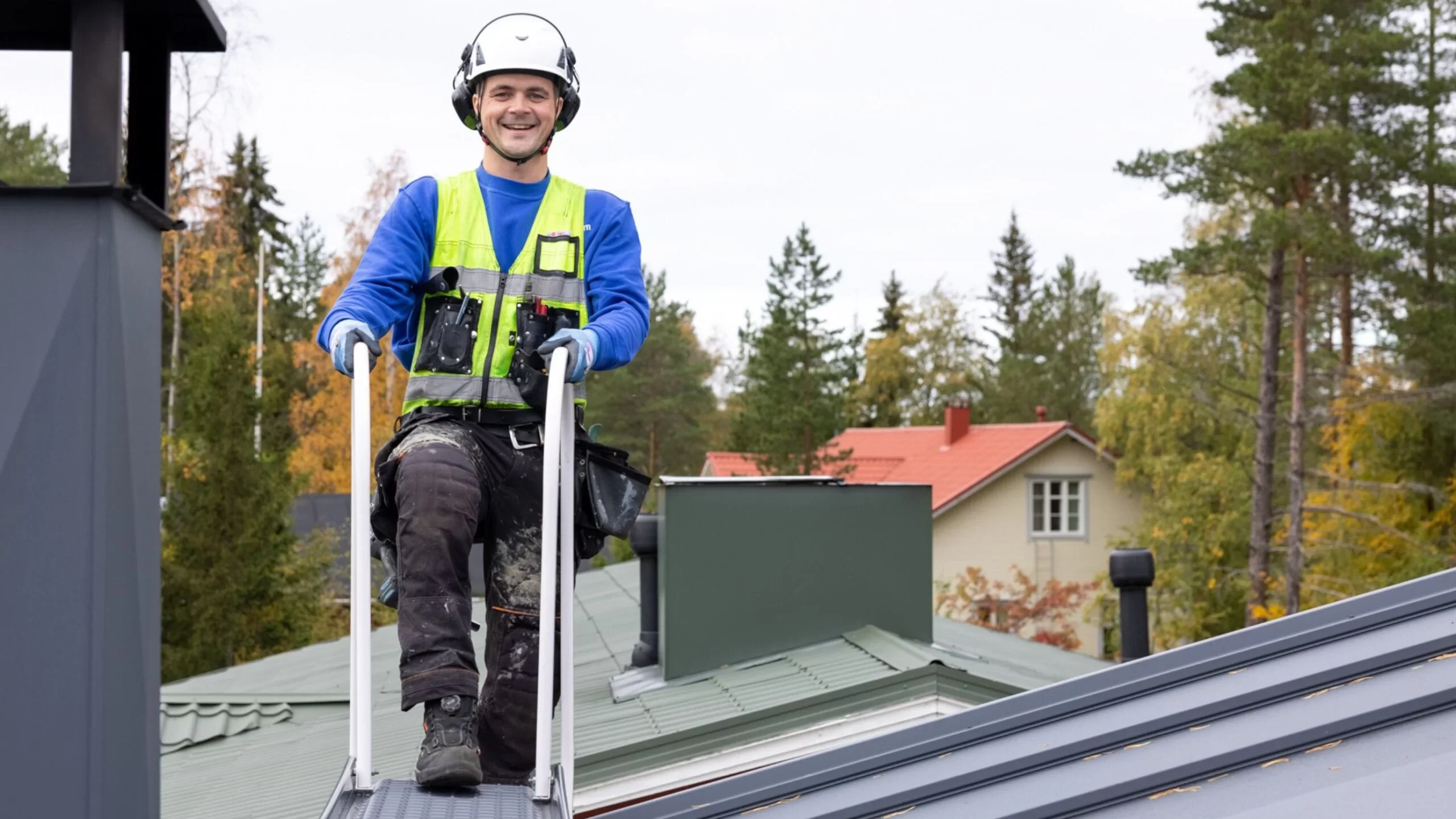 Kattoturvatuotteiden asennus