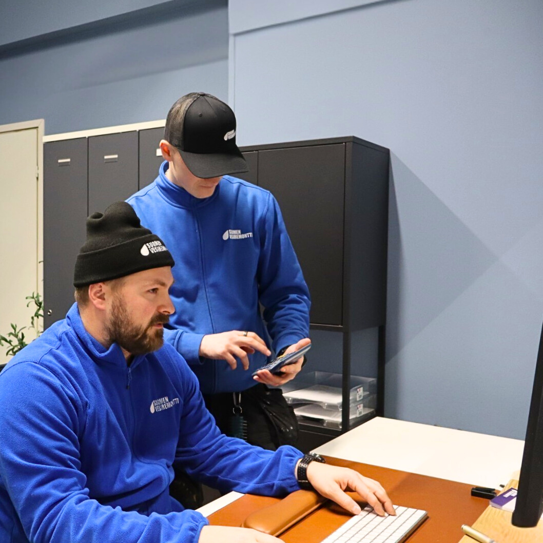 Suomenvesiremontin työntekijät